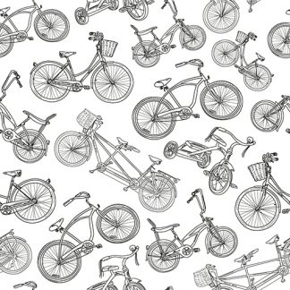 Bicycles tygmönster